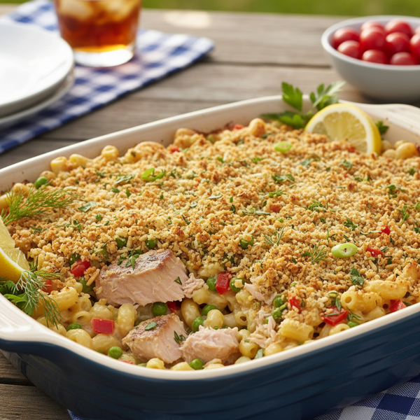 Summer Delight Tuna Noodle Casserole recipe