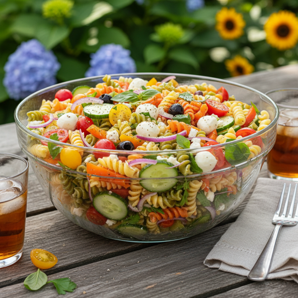 Summer Garden Rotini Salad recipe