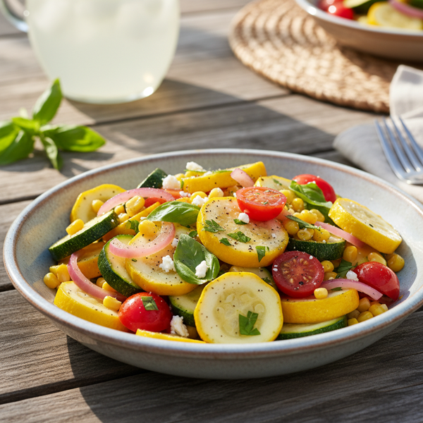 Summer Squash and Corn Medley recipe