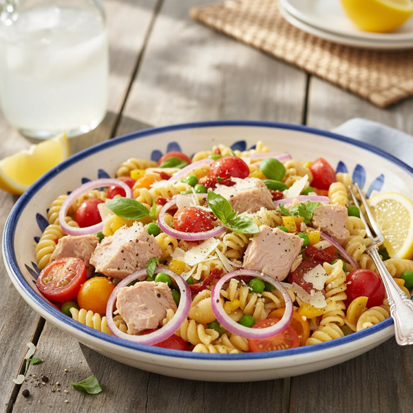 Summer Tuna and Pasta Delight recipe