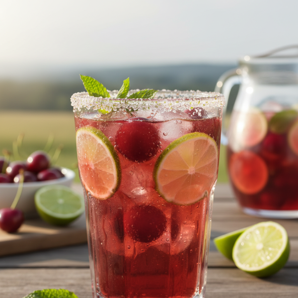Summertime Cherry Limeade Splash recipe