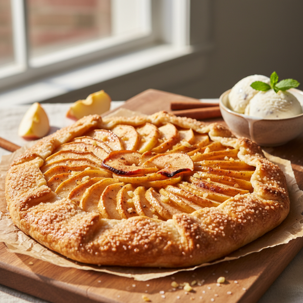 Sunny Apple Delight Crostata recipe