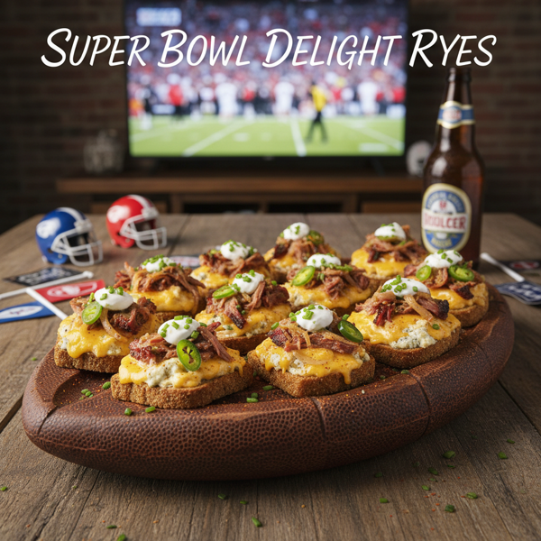 Super Bowl Delight Ryes recipe