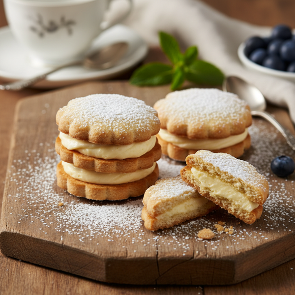 Swedish Cream-Filled Cookies recipe