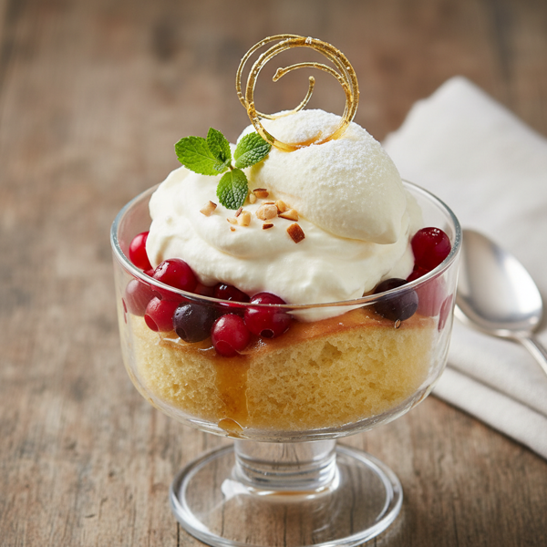 Swedish Floating Cream Delight recipe