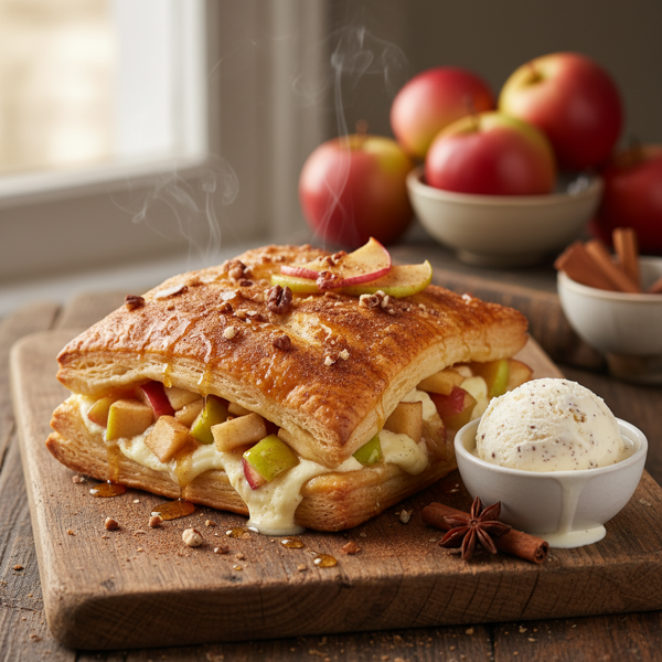 Sweet Apple Cinnamon Cheese Delight recipe