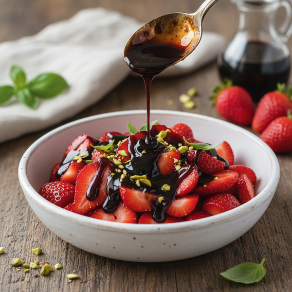 Sweet Balsamic Strawberry Drizzle recipe