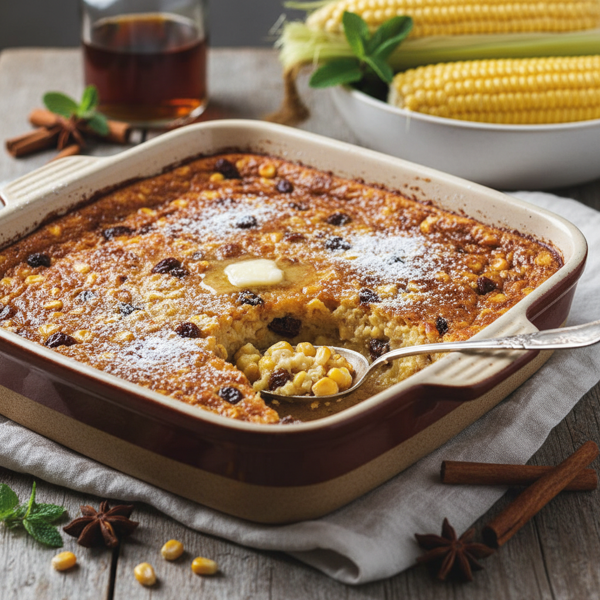 Sweet Barbados Corn Pudding recipe