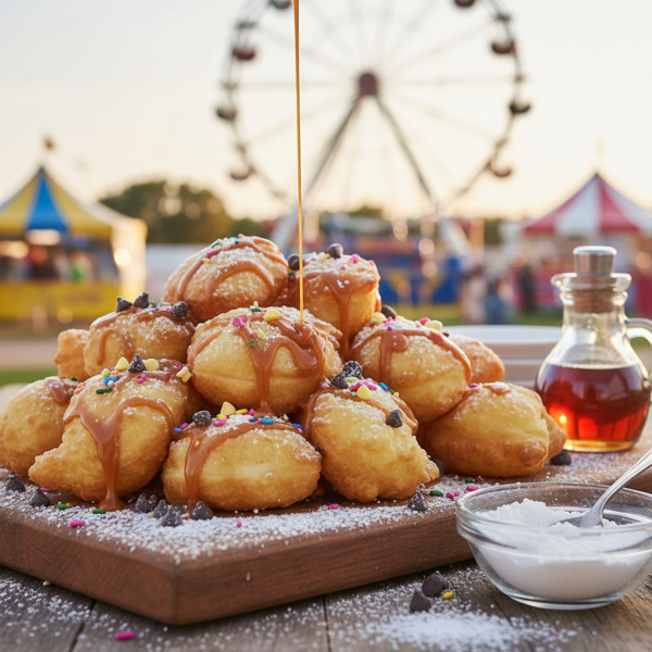 Sweet Carnival Fried Dough recipe
