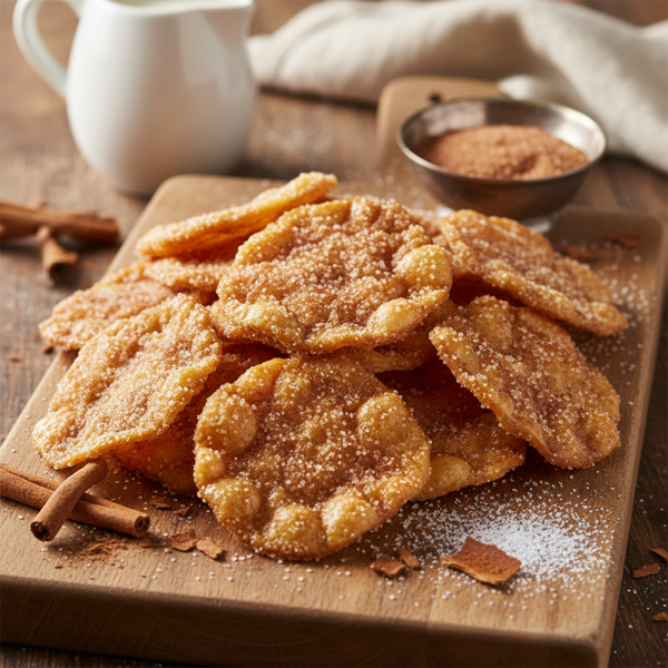 Sweet Cinnamon-Sugar Crisps recipe