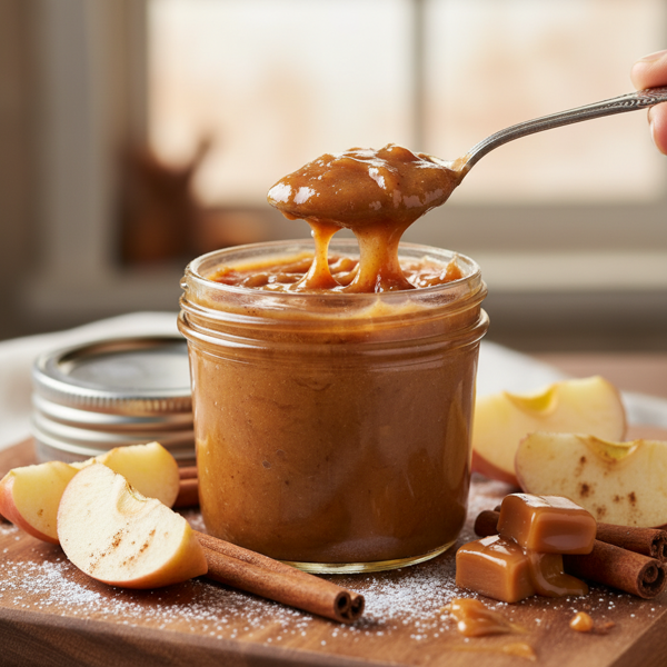 Sweet Cinnamon Caramel Apple Spread recipe
