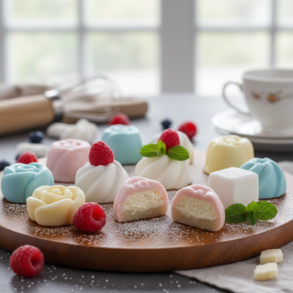 Sweet Cream Cheese Fondant Treats recipe