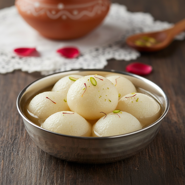 Sweet Delights: Authentic Indian Rasgulla recipe