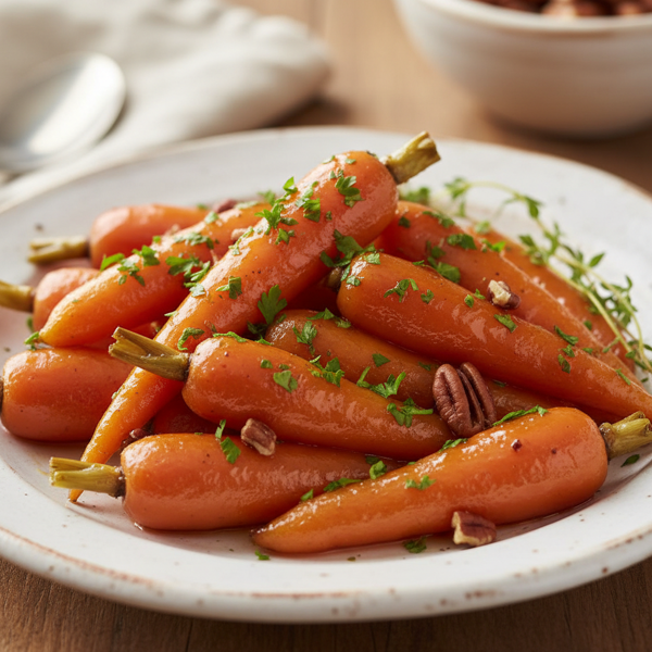 Sweet Glazed Baby Carrots recipe