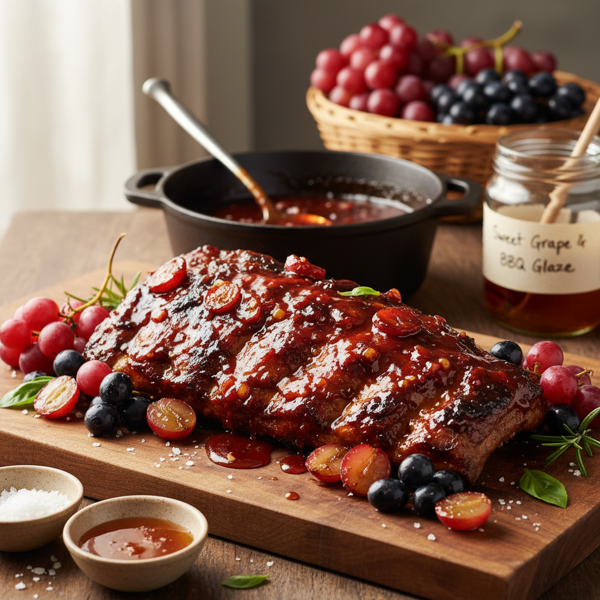 Sweet Grape & Honey BBQ Glaze recipe