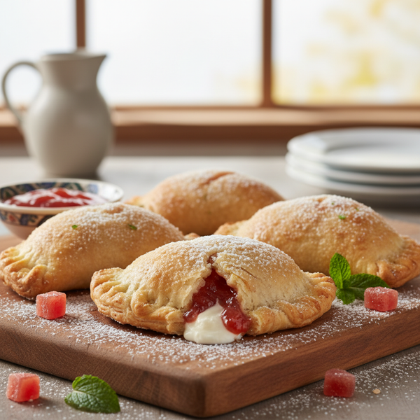 Sweet Guava and Cream Cheese Empanadas recipe