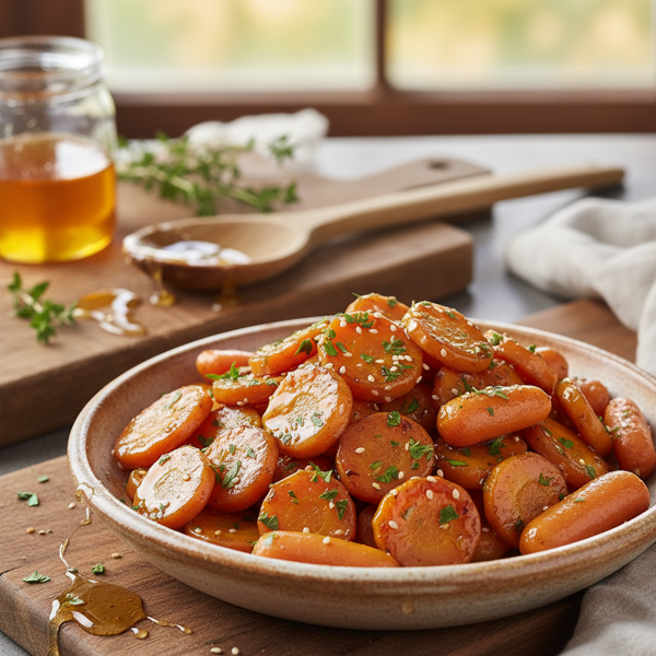 Sweet Honey-Glazed Carrots Delight recipe