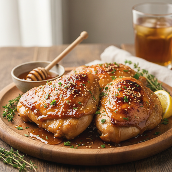 Sweet Honey-Glazed Chicken Delight recipe