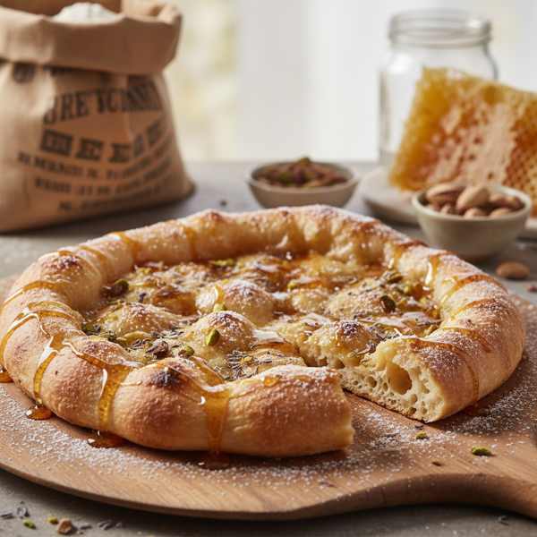 Sweet Honey Artisan Pizza Dough recipe