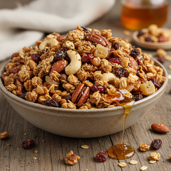 Sweet Honey Crunch Trail Mix recipe