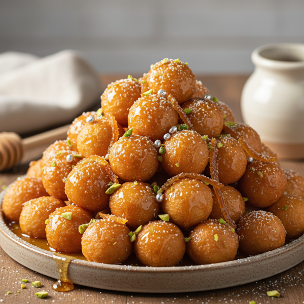 Sweet Honey Struffoli Delight recipe