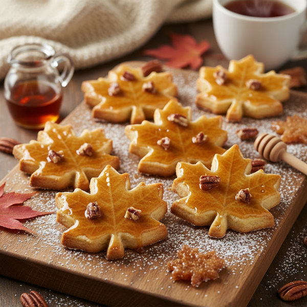 Sweet Maple Leaf Delight Cookies recipe