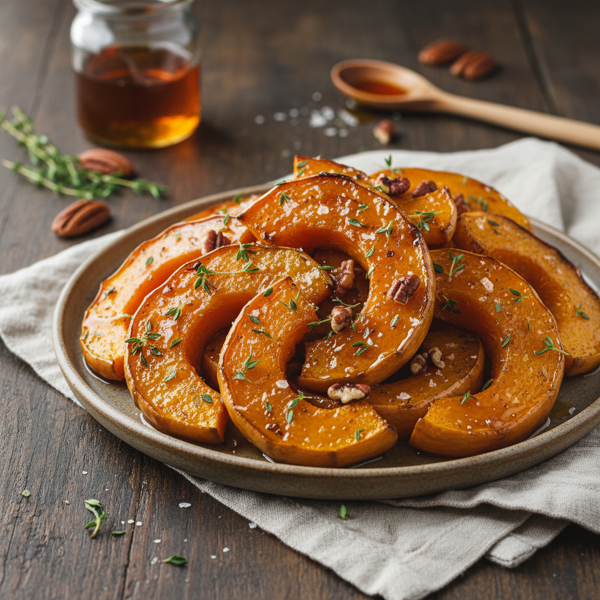 Sweet Maple Roasted Butternut Squash recipe
