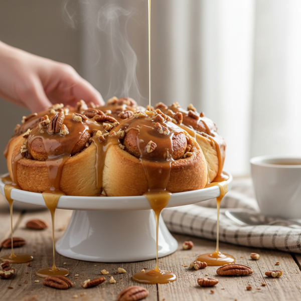 Sweet Mom's Caramel Pecan Rolls recipe