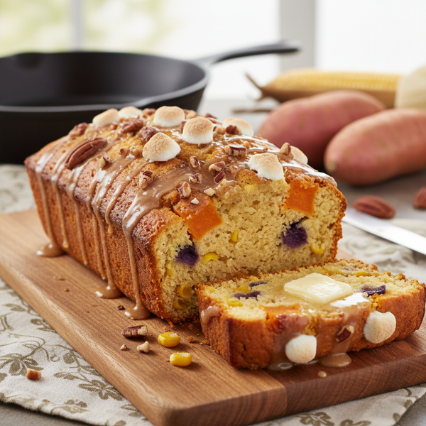 Sweet Potato Delight Cornbread recipe