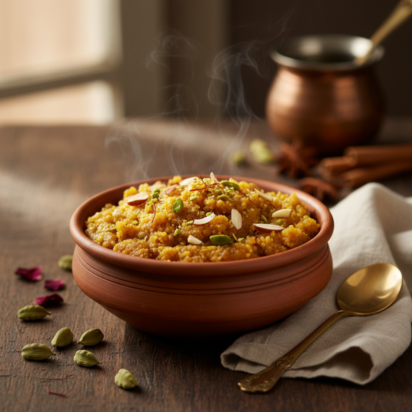 Sweet Semolina Bliss - Sooji Halwa recipe