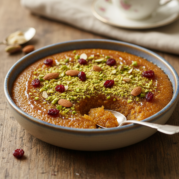 Sweet Semolina Delight recipe