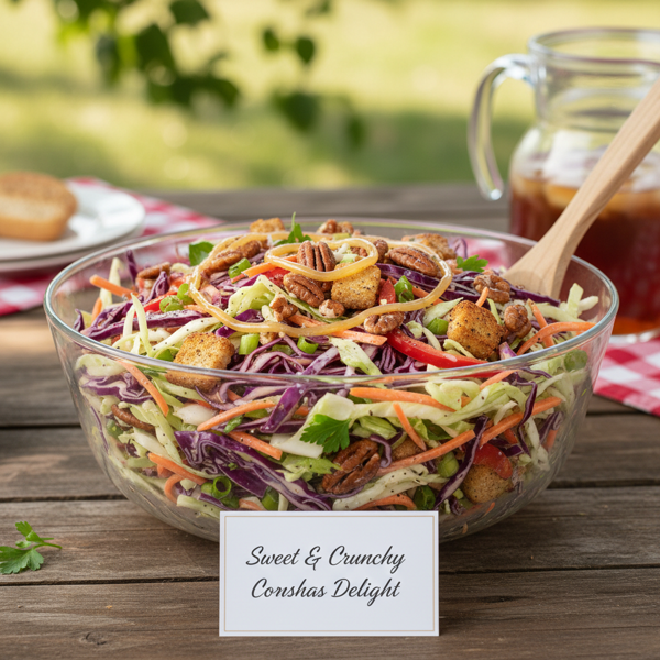 Sweet & Crunchy Coleslaw Delight recipe