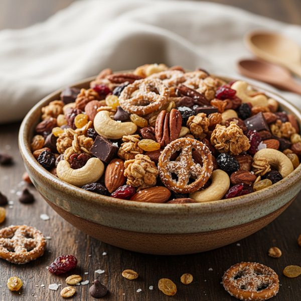 Sweet & Crunchy Trail Mix Delight recipe