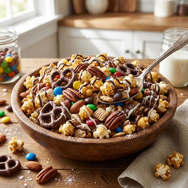 Sweet & Salty Crunch Mix recipe