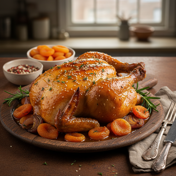 Sweet & Savory Apricot Russian Chicken recipe