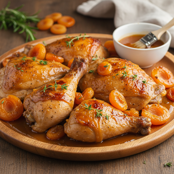 Sweet & Savory Glazed Apricot Chicken recipe