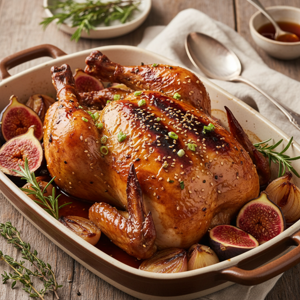 Sweet & Savory Glazed Chicken recipe