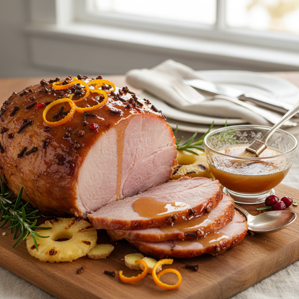 Sweet & Savory Ham Glaze recipe