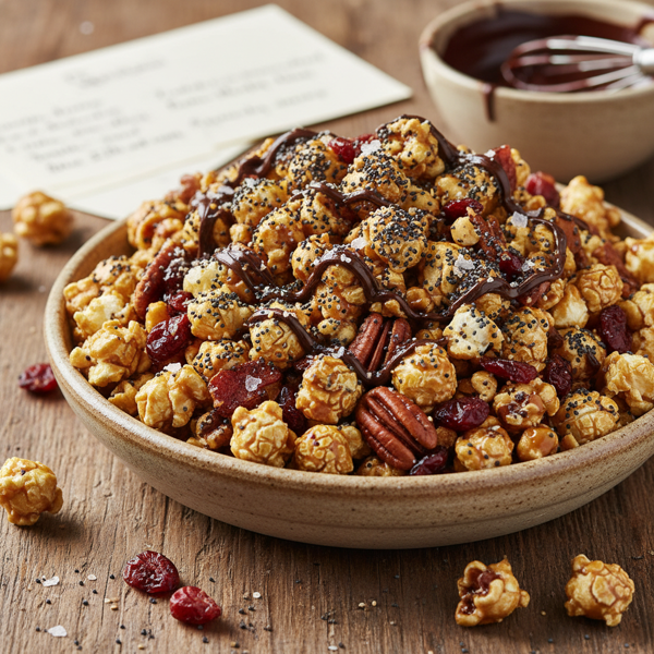 Sweet & Savory Poppycock Delight recipe