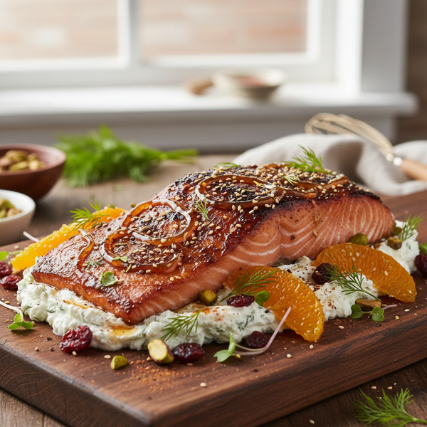 Sweet & Savory Smoked Salmon Delight recipe