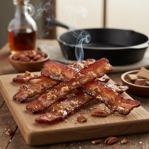 Sweet & Smoky Praline Bacon Delights recipe
