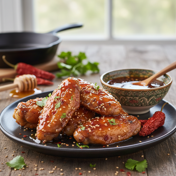 Sweet & Spicy Chipotle Honey Glaze recipe