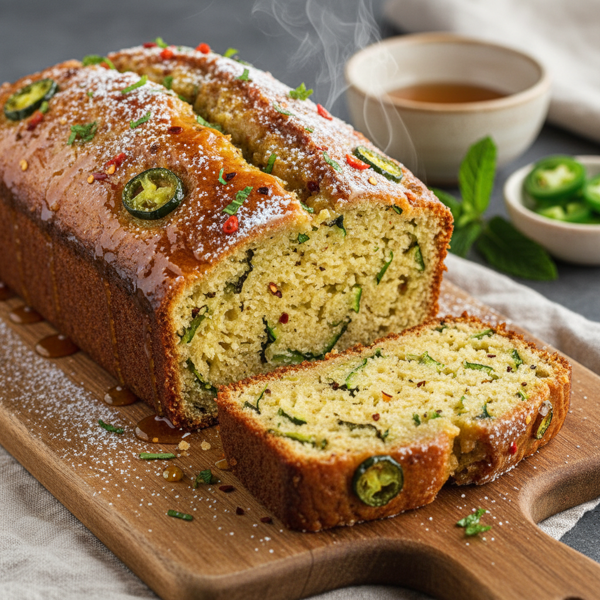 Sweet & Spicy Honey-Zucchini Loaf recipe