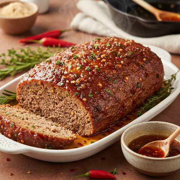 Sweet & Spicy Meatloaf Glaze recipe