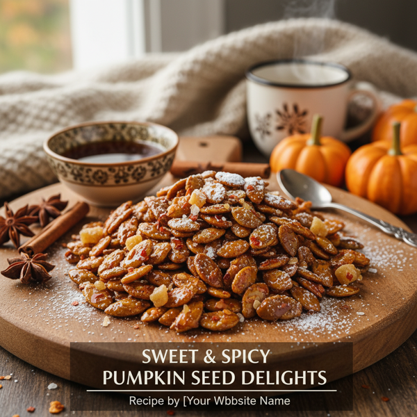 Sweet & Spicy Pumpkin Seed Delights recipe