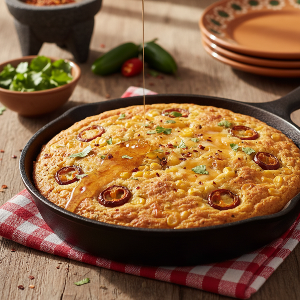 Sweet & Spicy Tex-Mex Cornbread recipe