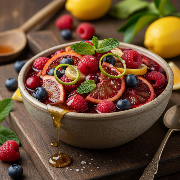 Sweet & Tangy Berry Citrus Chutney recipe