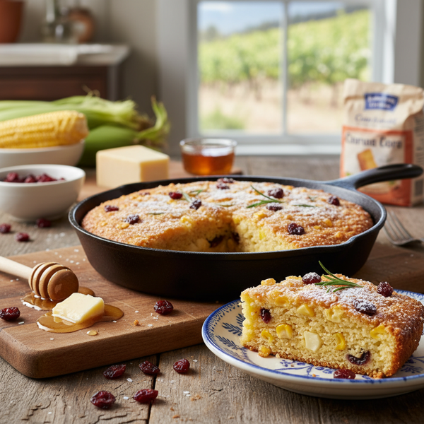 Sweet and Moist California Cornbread Delight recipe