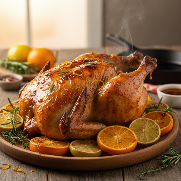 Sweet and Savory BBQ Citrus Chicken recipe