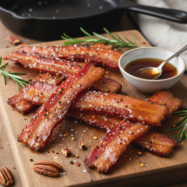 Sweet and Savory Candied Bacon recipe